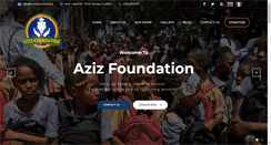 Desktop Screenshot of foundationaziz.org