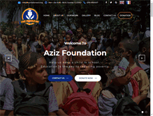 Tablet Screenshot of foundationaziz.org